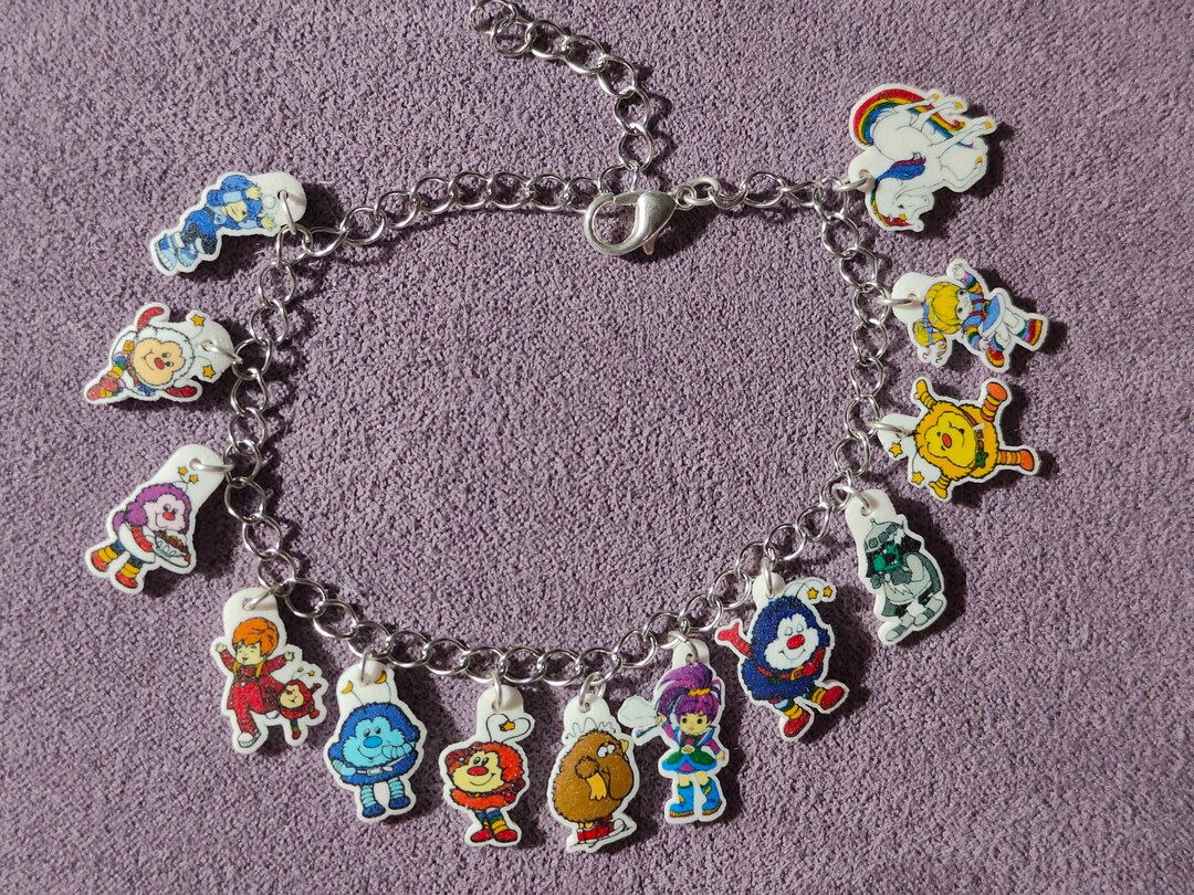 Rainbow Brite Charm Bracelet